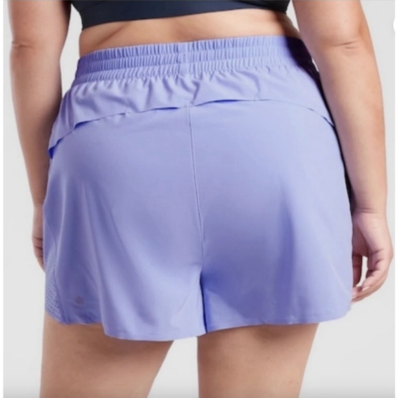 Athleta Hustle 3" Shorts Size 3X NEW Lightweight Exercise Gym Workout Running - Picture 2 of 15